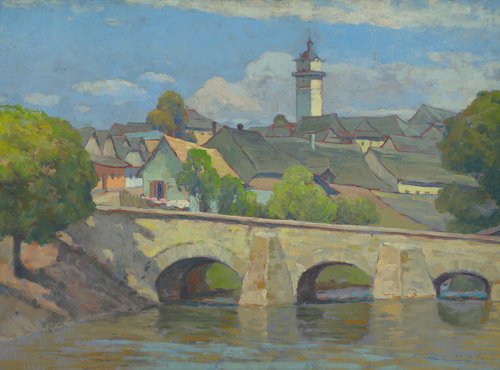 Mestečko na Spiši, 1922, Lajos Csordák