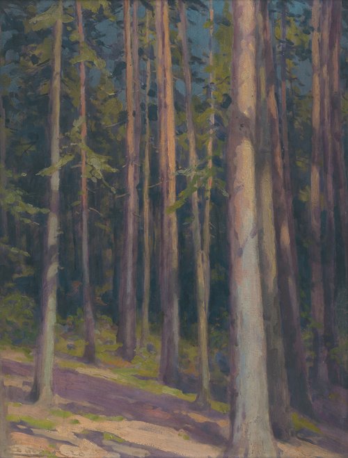 Jedľový les, 1923, Lajos Csordák