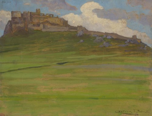 Spišský hrad, 1923, Lajos Csordák