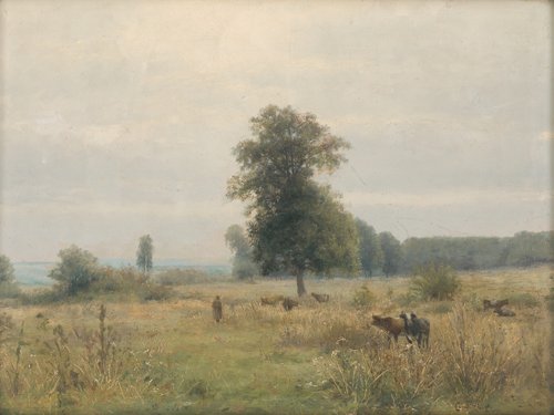 Krajina so stromami, 1898, Lajos Csordák