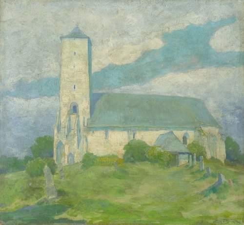 Kostol vo Svinici, 1916, Lajos Csordák