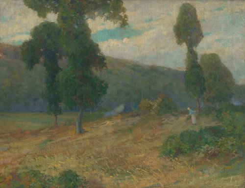 Jeseň v údolí Slanca, 1907, Lajos Csordák