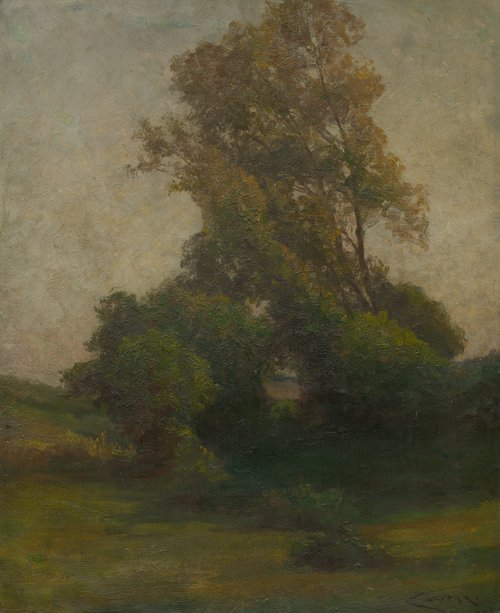 Strom v krajine, 1902, Lajos Csordák