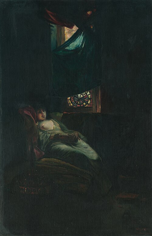 Zvláštny sen, 1891, Lajos Deak Ebner