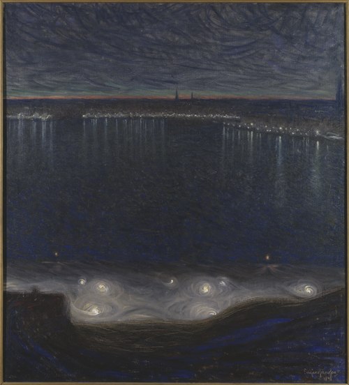 Riddarfjärden, Stockholm, 1898, Eugène Jansson