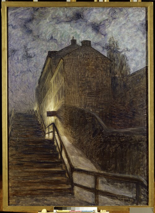Motif from Timmermansgatan, 1899, Eugène Jansson