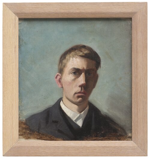 Självporträtt, 1900, Eugène Jansson