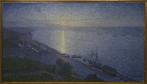 Sunset, 1895, Eugène Jansson