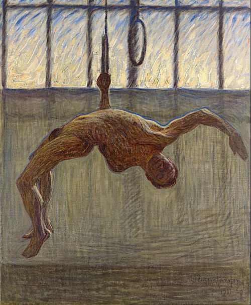 Ring gymnast I, 1911, Eugène Jansson