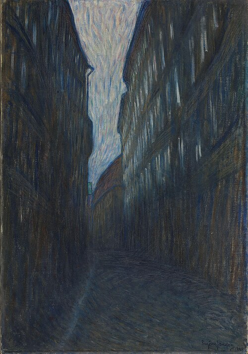 Summer Night, 1898, Eugène Jansson