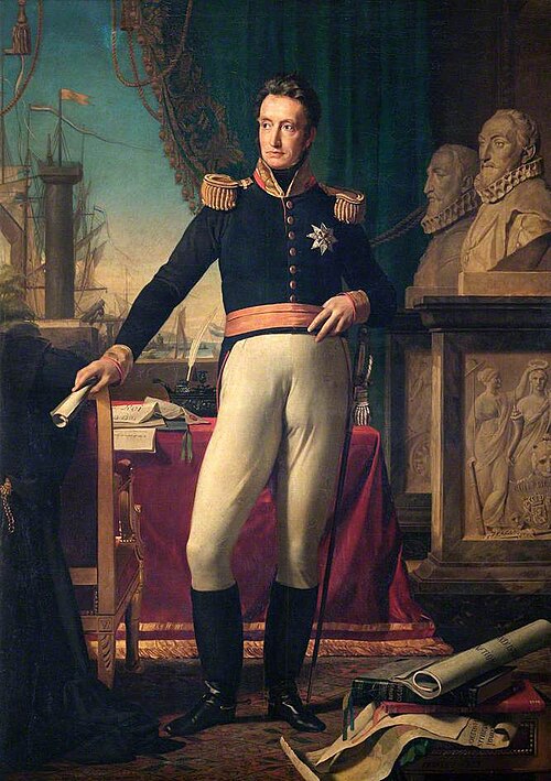 William I (1772–1843), King of the Netherlands, 1823, François-Joseph Navez