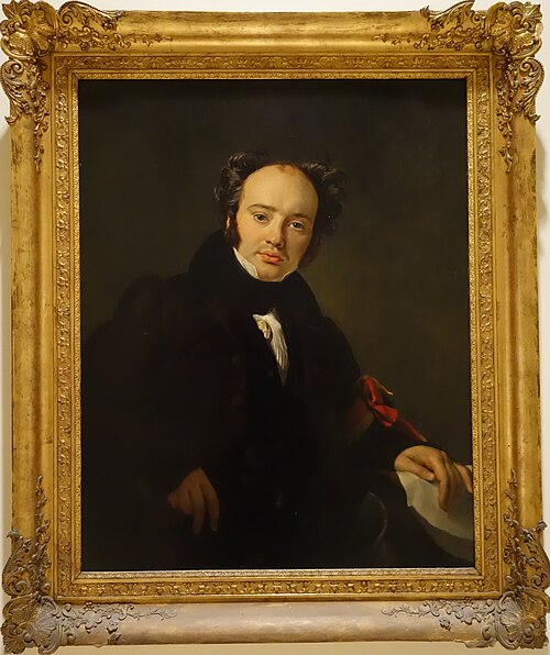 Portrait du géologue Engelspach-Larivière, 1830, François-Joseph Navez