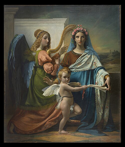 Sainte Cécile de Rome, 1824, François-Joseph Navez