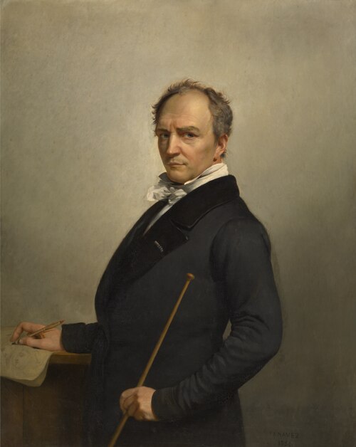 Self Portrait, 1854, François-Joseph Navez