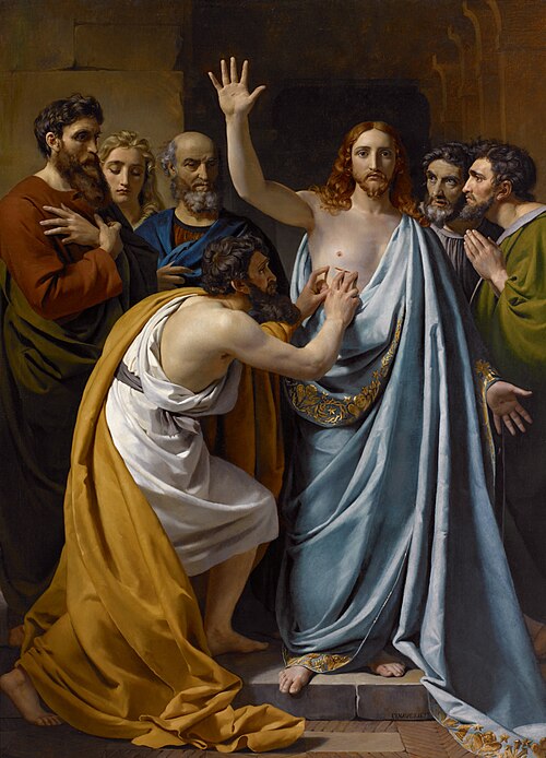 The Incredulity of Saint Thomas, 1823, François-Joseph Navez
