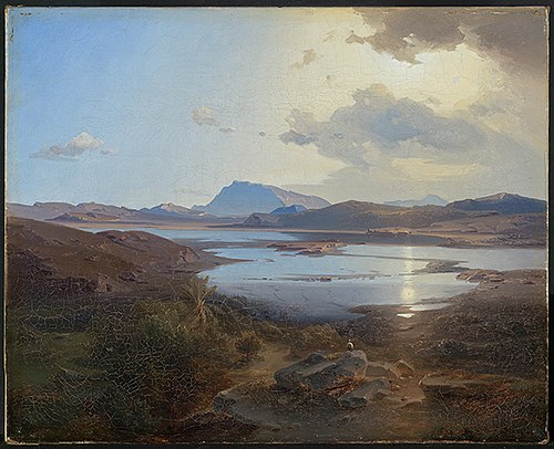 Der Kopaisee, 1847, Carl Rottmann