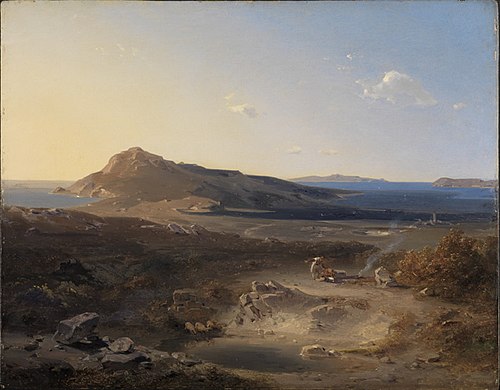 L'île de Délos, 1847, Carl Rottmann