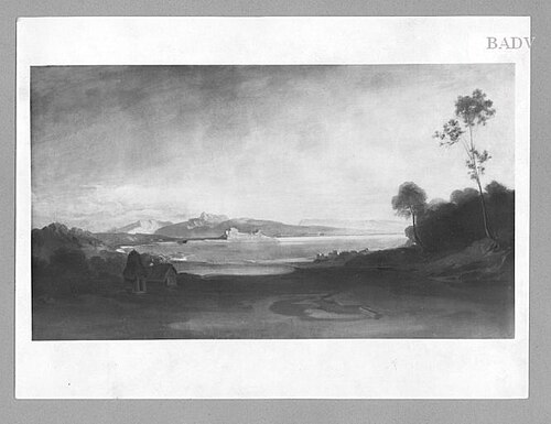 Southern landscape, 1831, Carl Rottmann