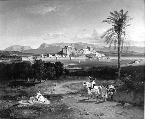 Korfu, 1835, Carl Rottmann