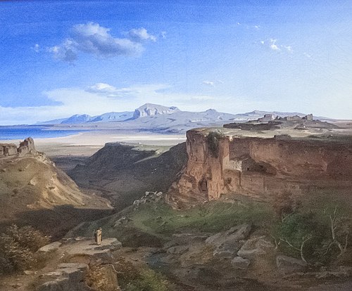 Sikyon mit Korinth, 1836, Carl Rottmann