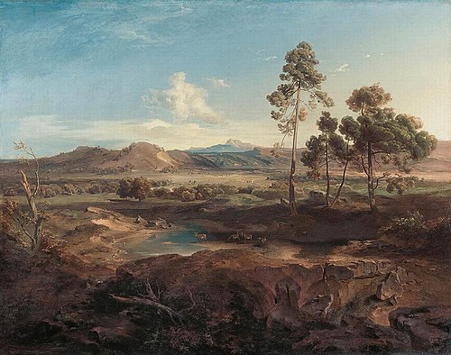 Olympie, 1839, Carl Rottmann
