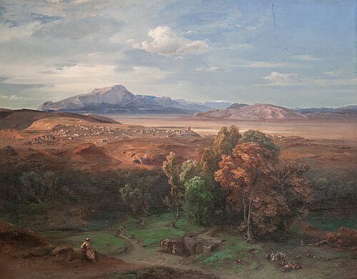 Thèbes (Grèce), 1842, Carl Rottmann