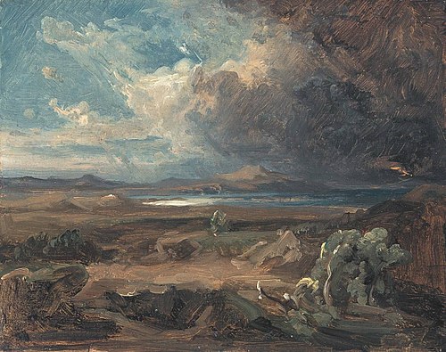 Marathon (Ölskizze), 1848, Carl Rottmann