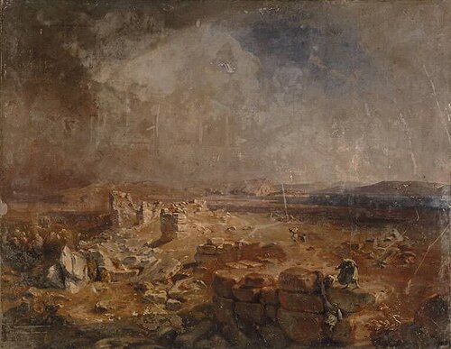 Tiryns, 1843, Carl Rottmann