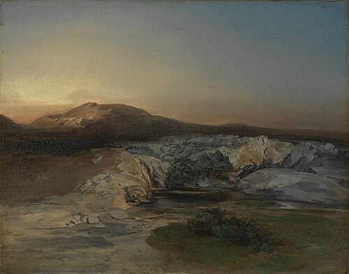 Die Quelle Kallirrhoe bei Athen, 1848, Carl Rottmann