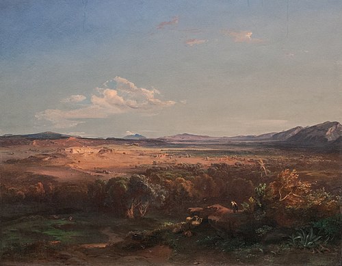 Sparta - Ebene, 1841, Carl Rottmann