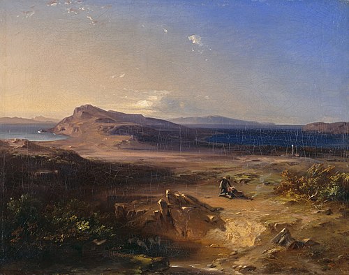 Delos, 1849, Carl Rottmann