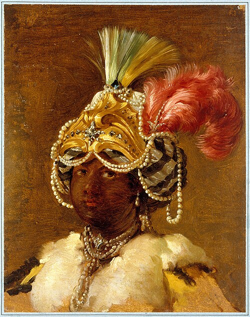 Sultane noire, 1748, Joseph-Marie Vien