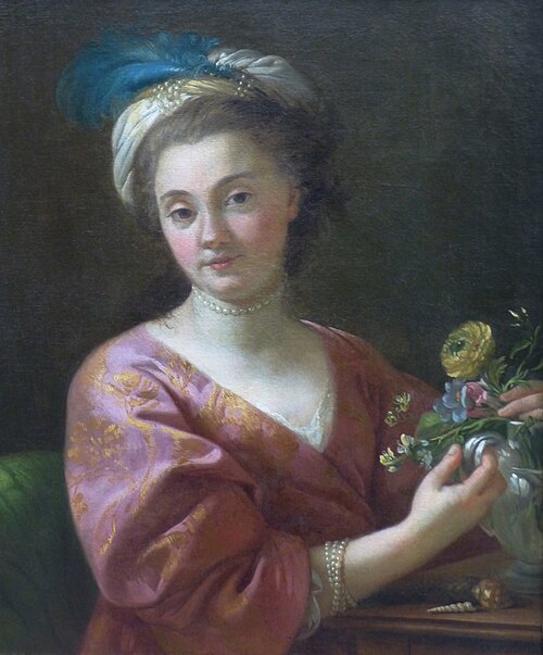 Portrait de Madame Vien, 1760, Joseph-Marie Vien