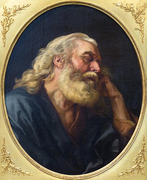 Vieillard endormi, 1754, Joseph-Marie Vien