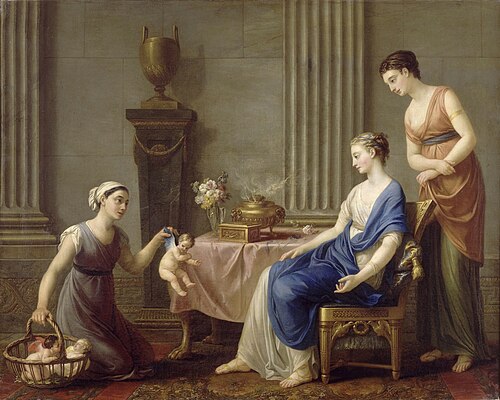 La Marchande d'amours, 1763, Joseph-Marie Vien