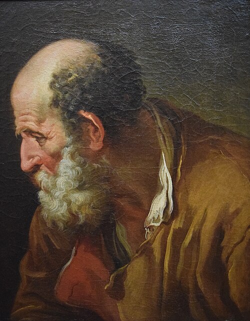 Portrait de vieillard, 1782, Joseph-Marie Vien