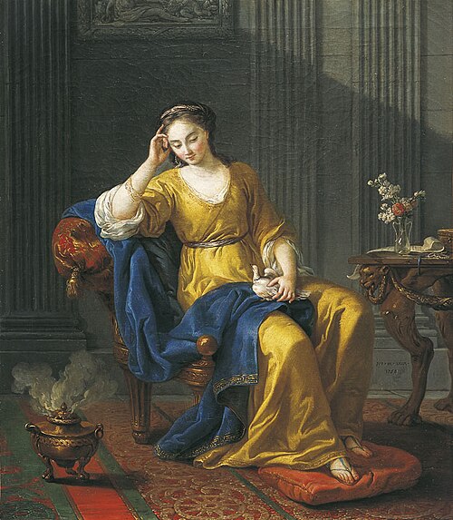 La Douce Mélancolie, 1758, Joseph-Marie Vien