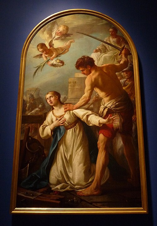 Le Martyre de sainte Catherine, 1750, Joseph-Marie Vien