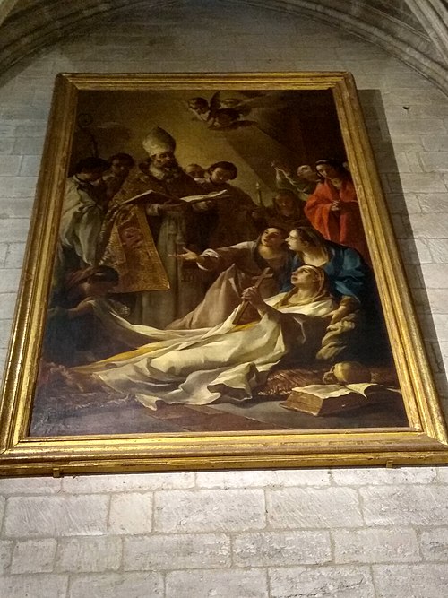 l'Agonie de sainte Marthe, 1748, Joseph-Marie Vien