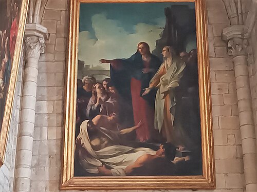 la Résurrection de Lazare, 1747, Joseph-Marie Vien