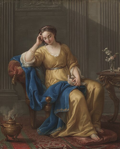 La Douce Mélancolie, 1756, Joseph-Marie Vien