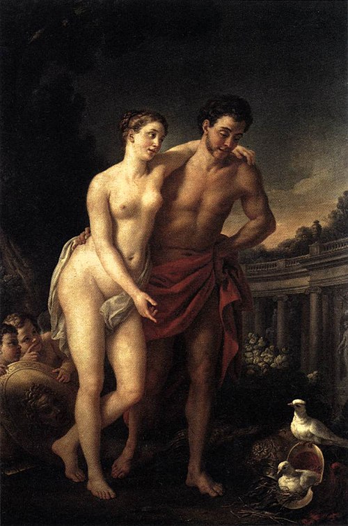 Mars and Venus, 1768, Joseph-Marie Vien