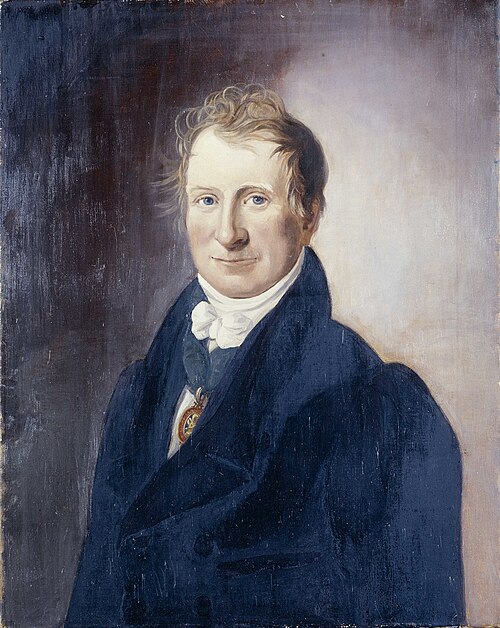 Portrait of Jacob Meyer, , Kristian Fredrik Oppegaard