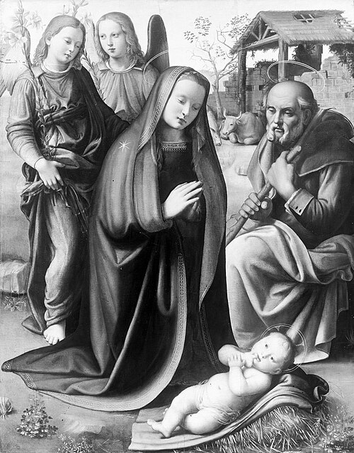 Adoration of the Child, 1507, Ridolfo del Ghirlandaio
