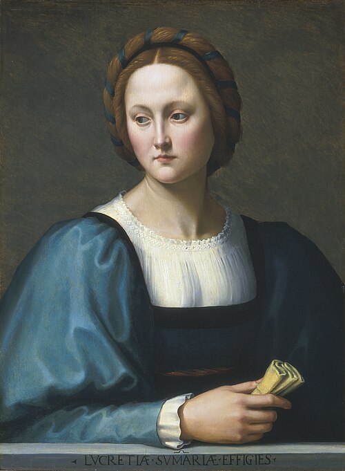 Lucrezia Sommaria, 1510, Ridolfo del Ghirlandaio