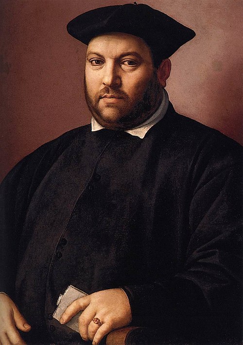 Portrait of a Nobleman of the Capponi Family, 1550, Ridolfo del Ghirlandaio