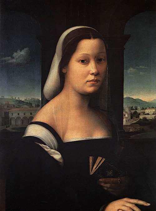 Portrait of a Woman, called "The Nun", 1506, Ridolfo del Ghirlandaio