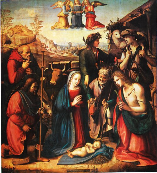 The Adoration of the Shepherds, 1510, Ridolfo del Ghirlandaio