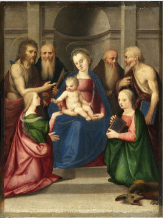 Sacred Conversation, , Ridolfo del Ghirlandaio