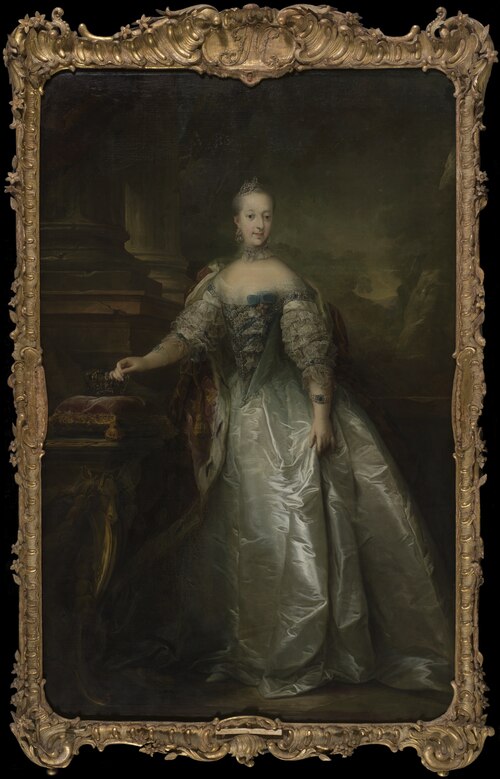 Juliane Marie, Queen of Denmark, 1762, Carl Gustaf Pilo